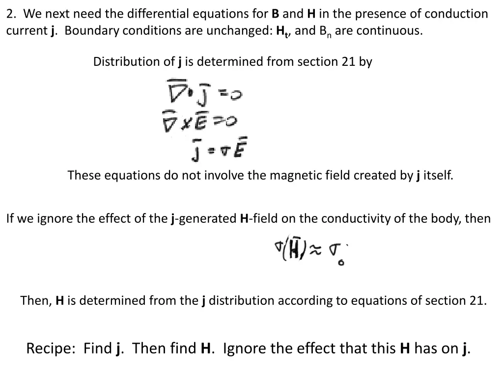 2 we next need the differential equations