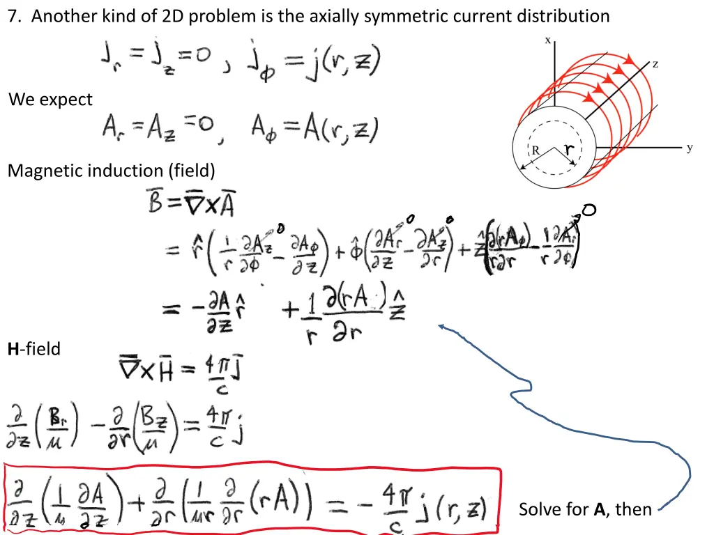 7 another kind of 2d problem is the axially