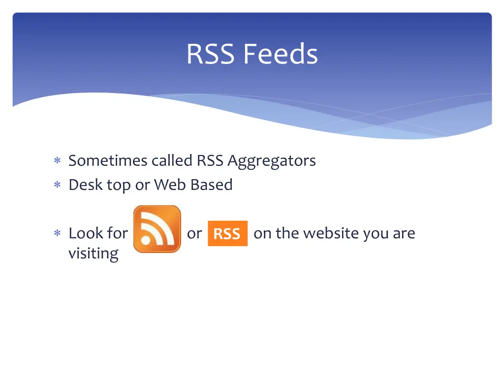 rss feeds