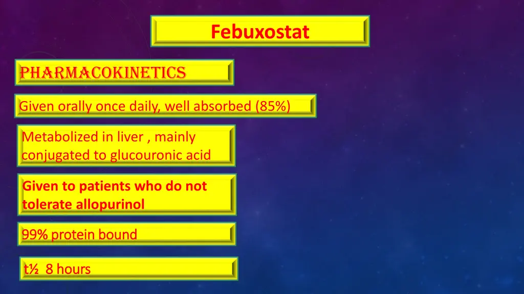 febuxostat 1