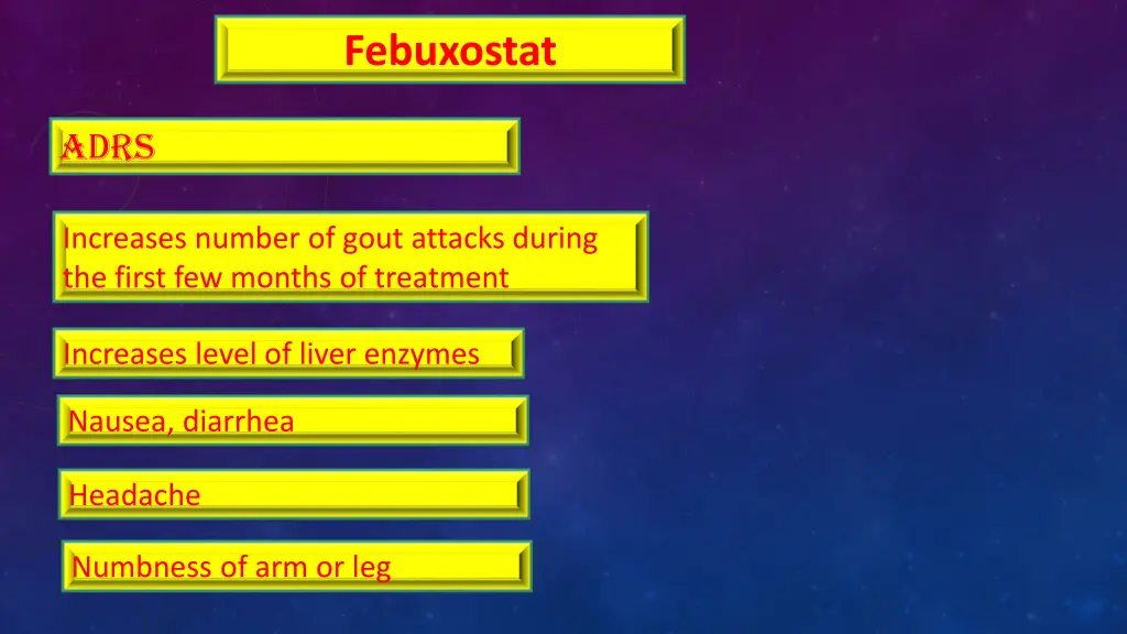 febuxostat 2