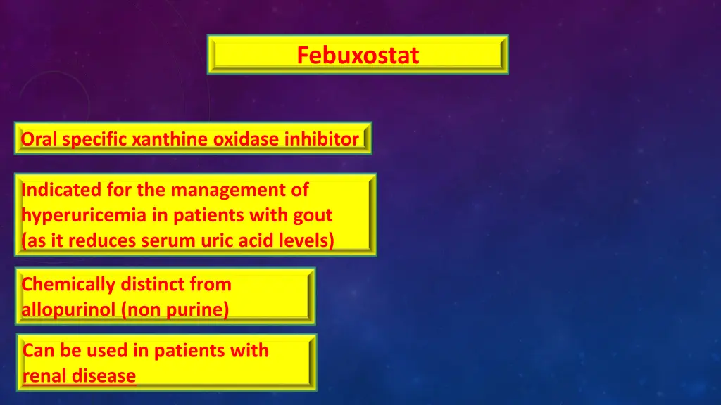 febuxostat