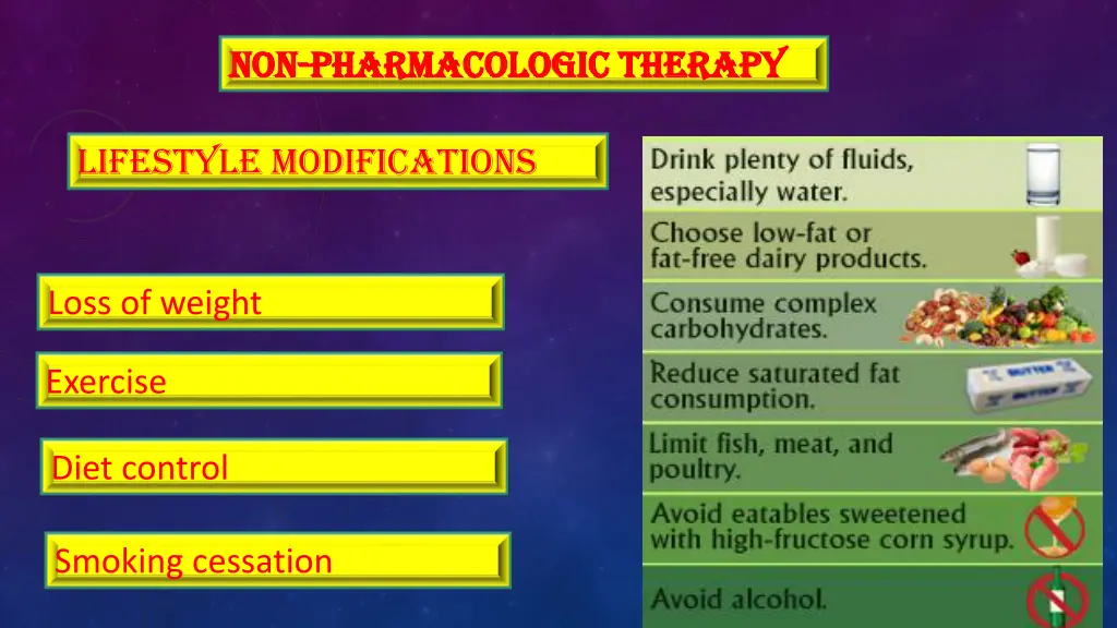 non non pharmacologic therapy pharmacologic