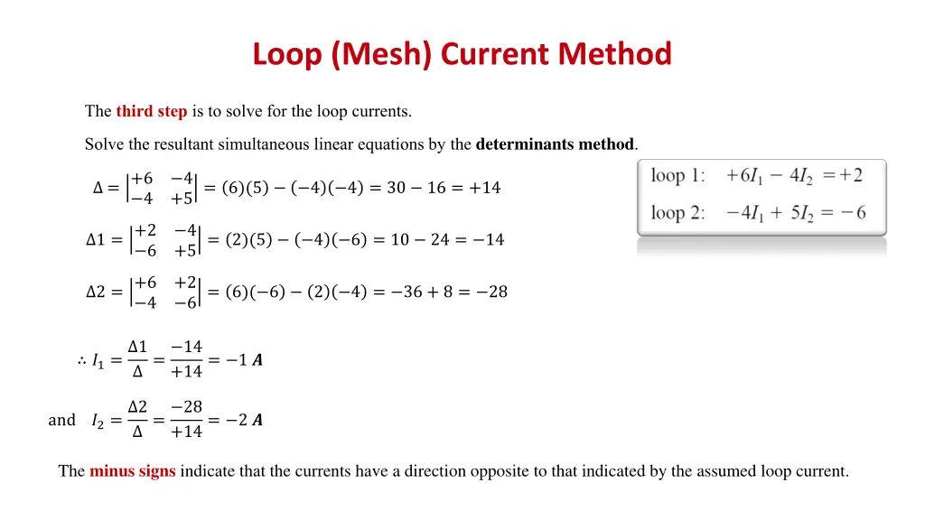 loop mesh current method 13