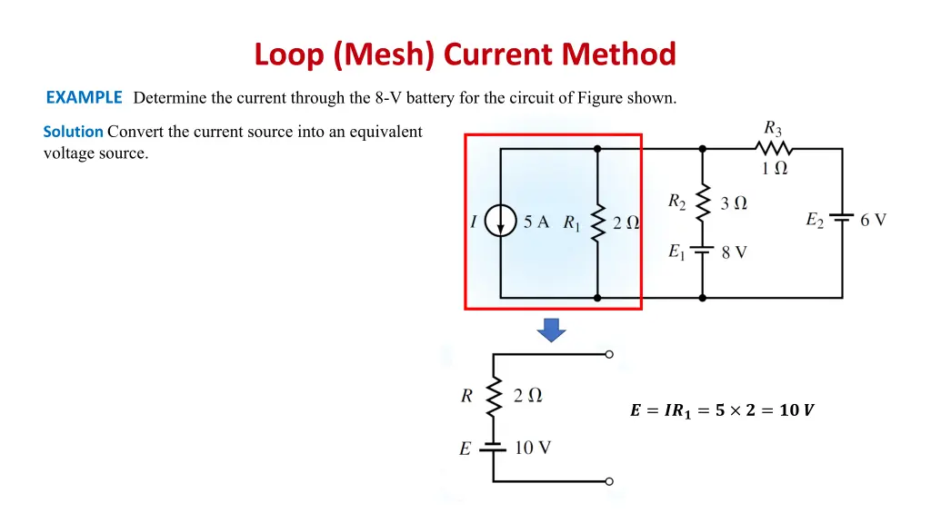 loop mesh current method 16