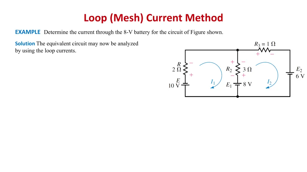 loop mesh current method 17