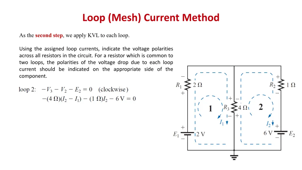 loop mesh current method 8