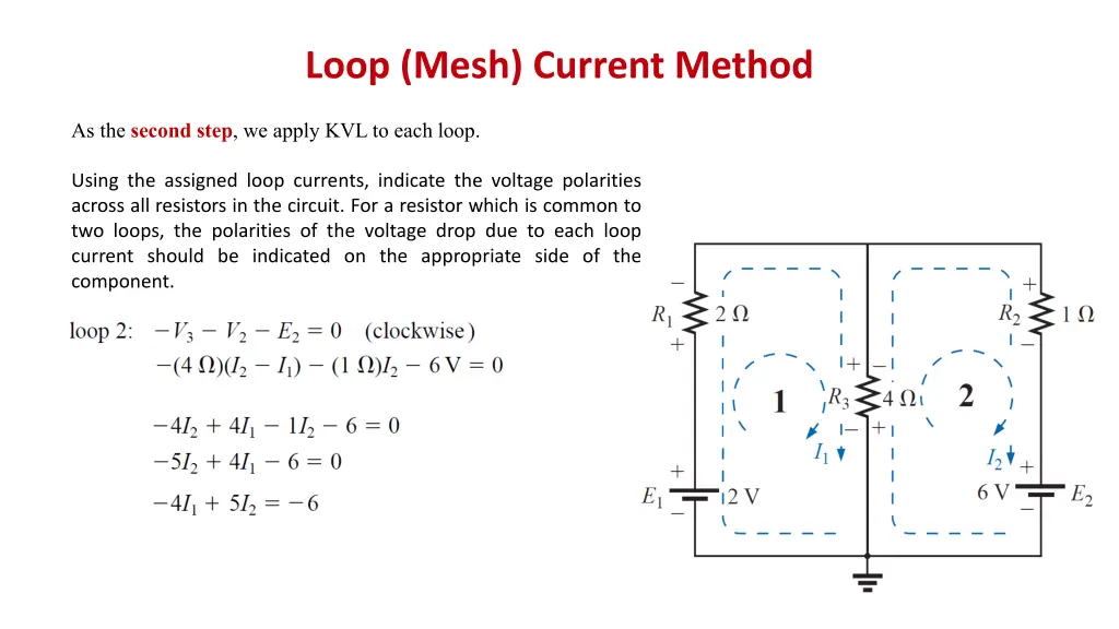 loop mesh current method 9