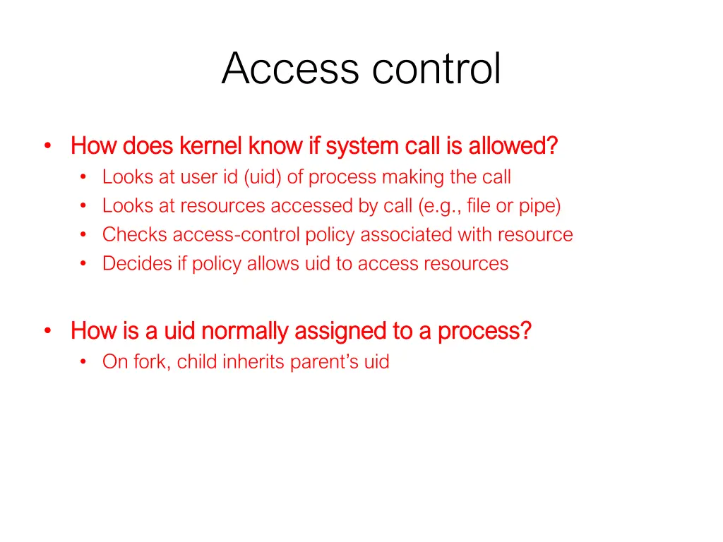 access control 1