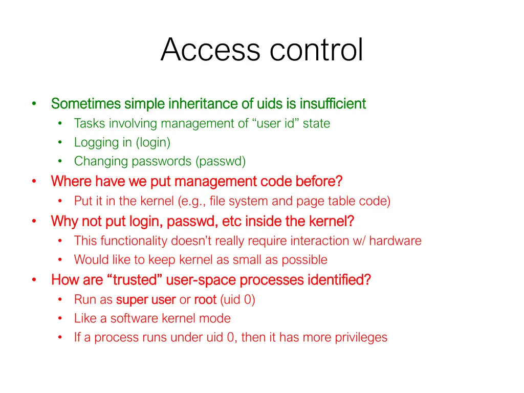 access control 2