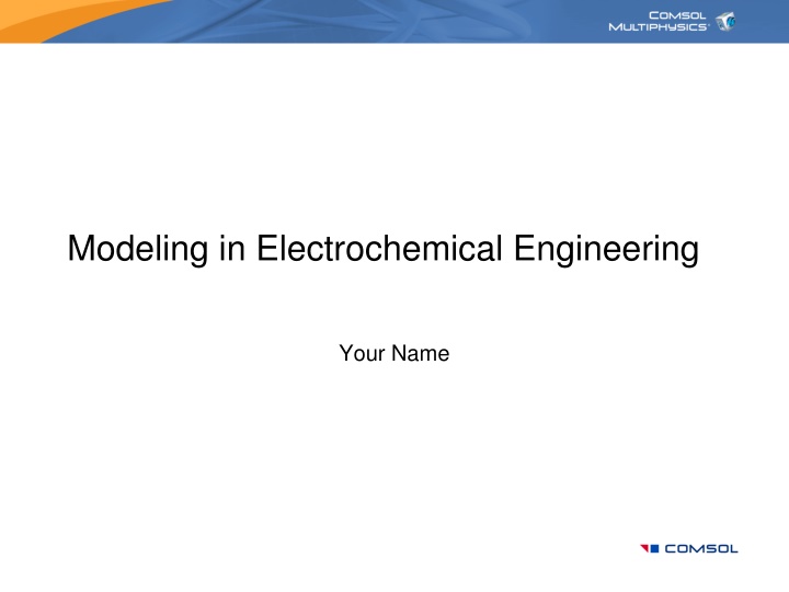 modeling in electrochemical engineering