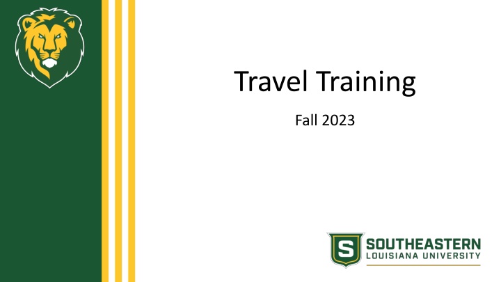 travel training