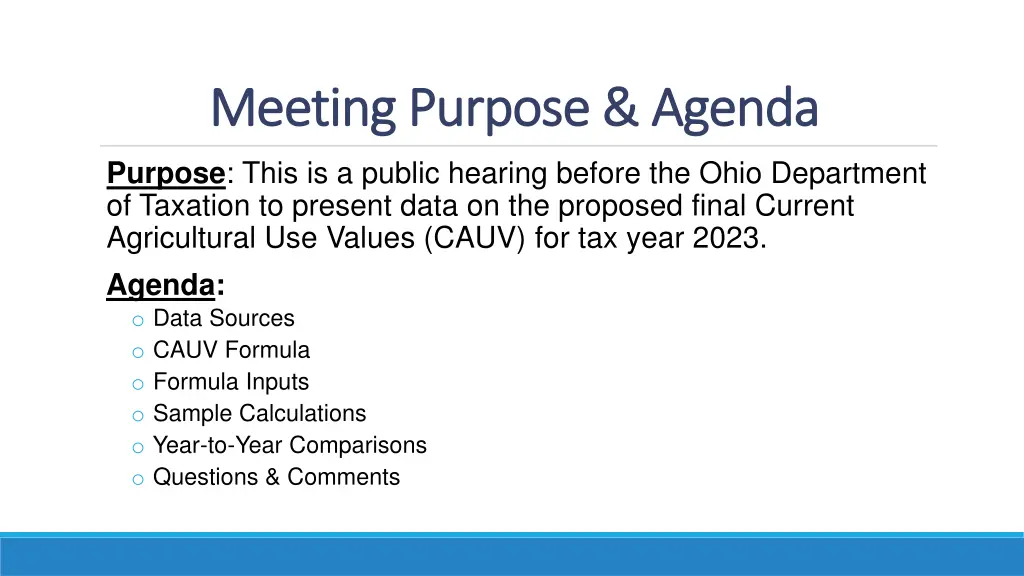 meeting purpose agenda meeting purpose agenda