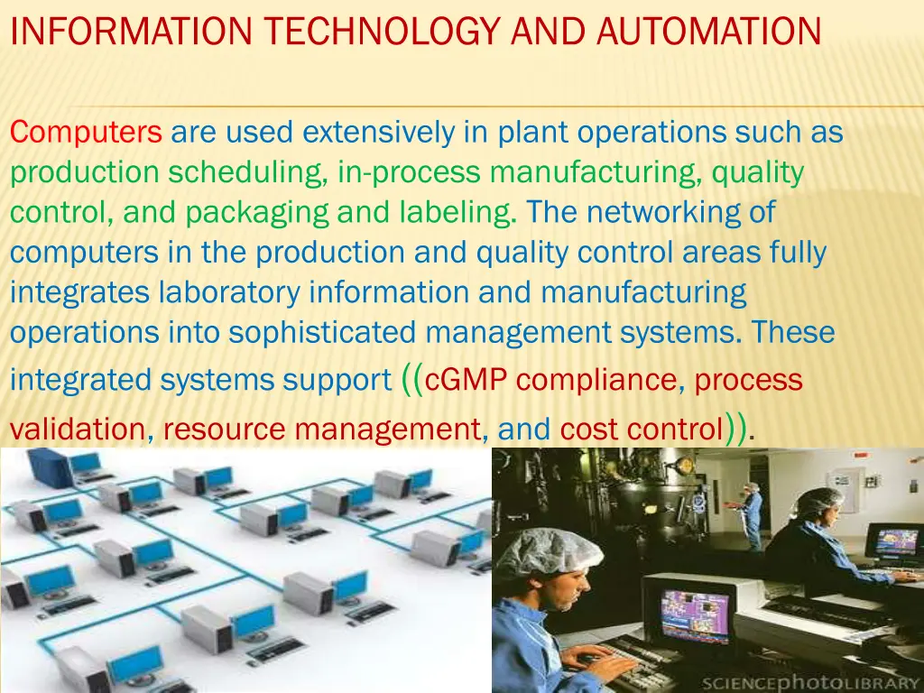 information technology and automation