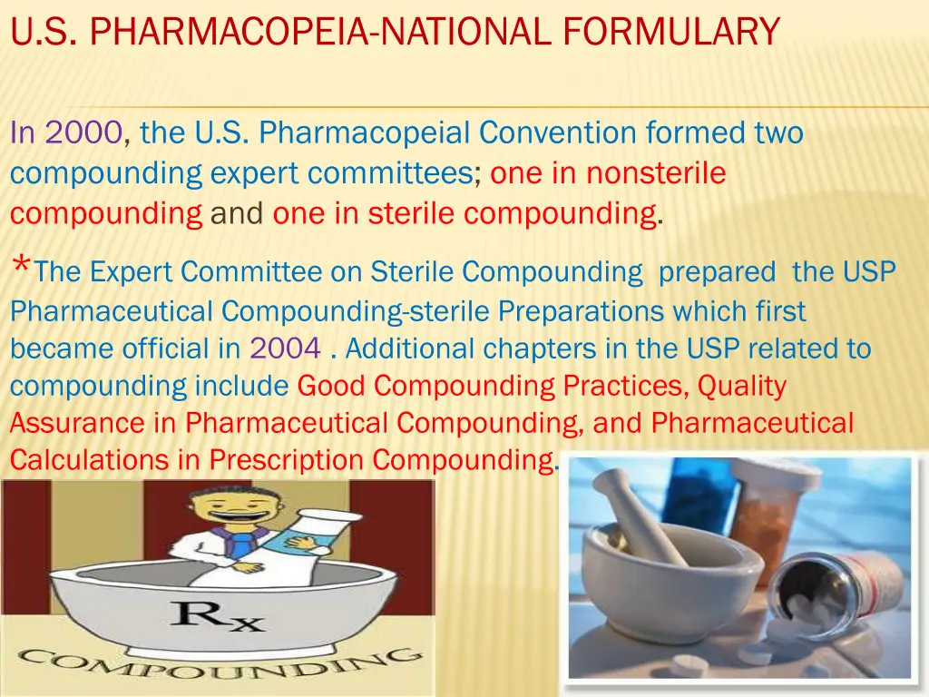 u s pharmacopeia national formulary