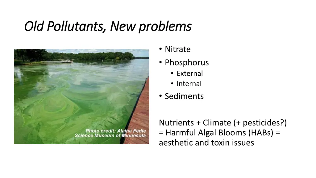 old pollutants new problems old pollutants