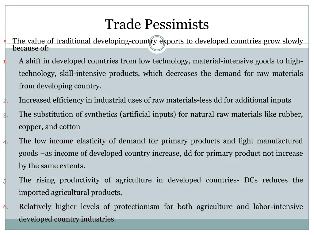 trade pessimists