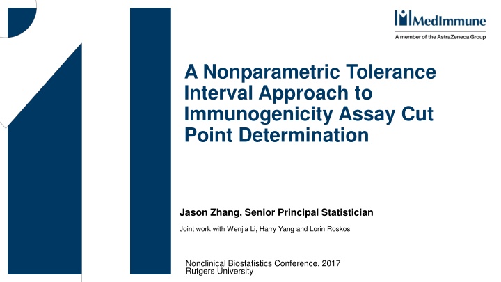 a nonparametric tolerance interval approach