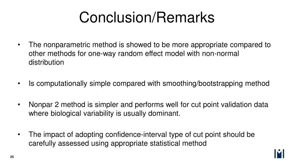 conclusion remarks