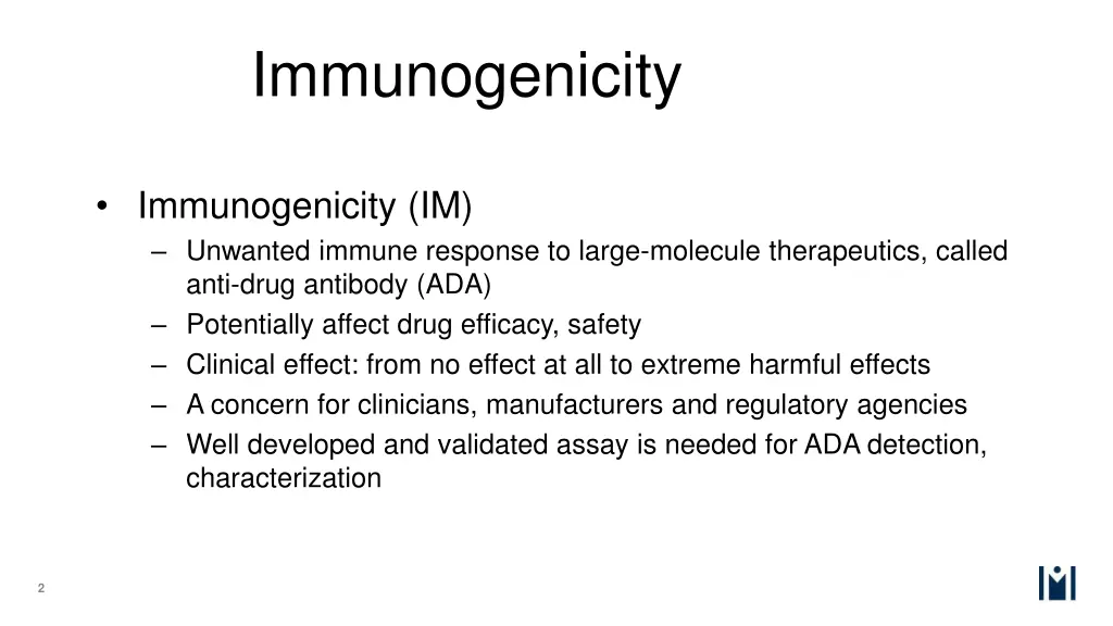 immunogenicity