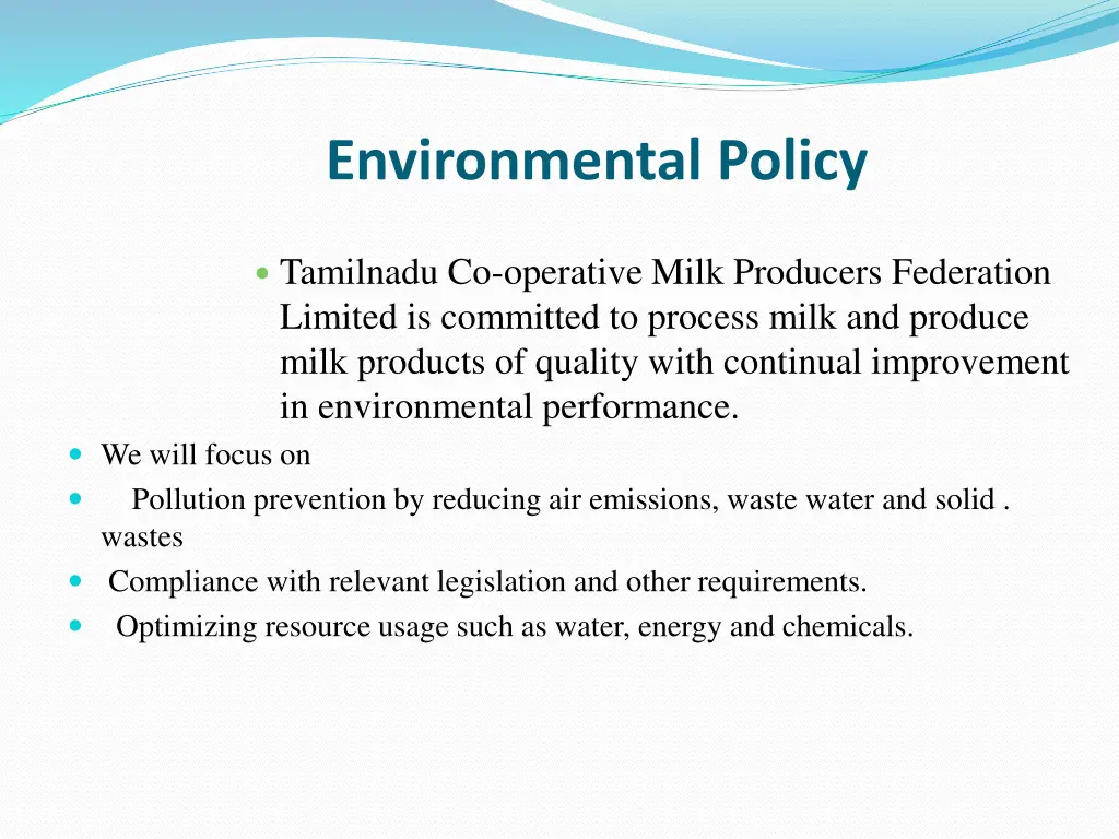 environmental policy