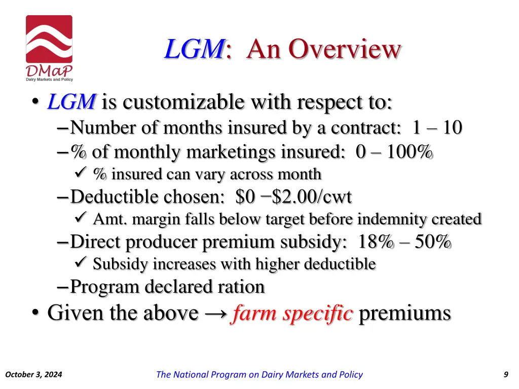 lgm an overview 1