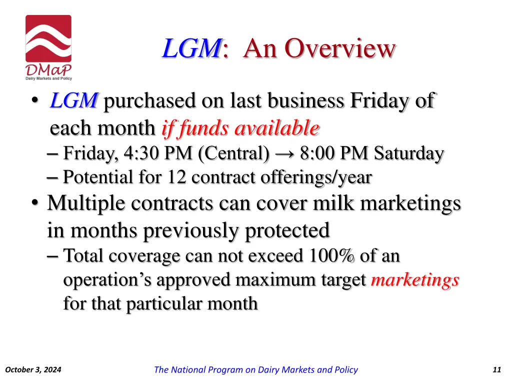 lgm an overview 3