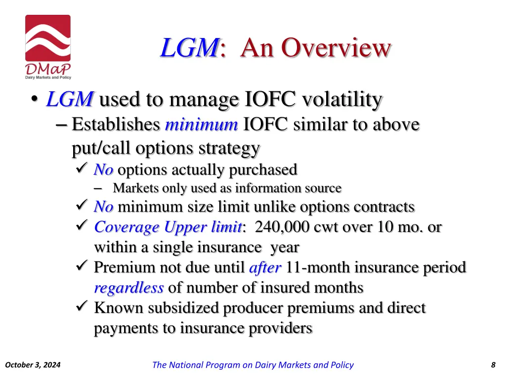 lgm an overview