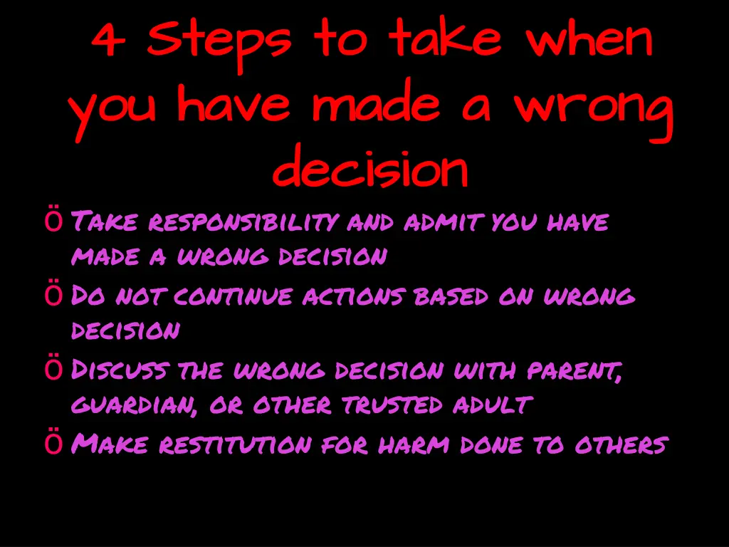 4 steps to take when 4 steps to take when