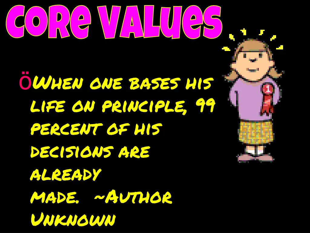 core values 1