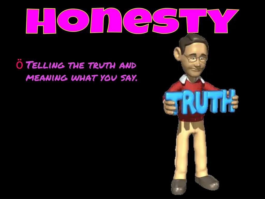 honesty