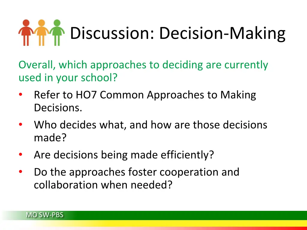 discussion decision making