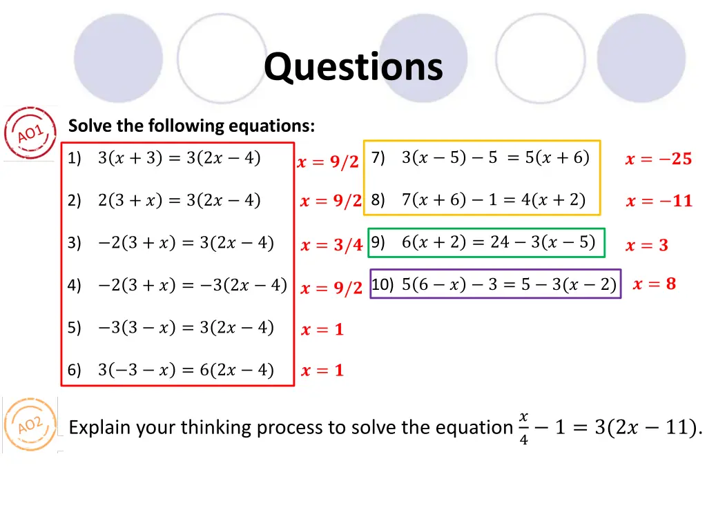 questions 1