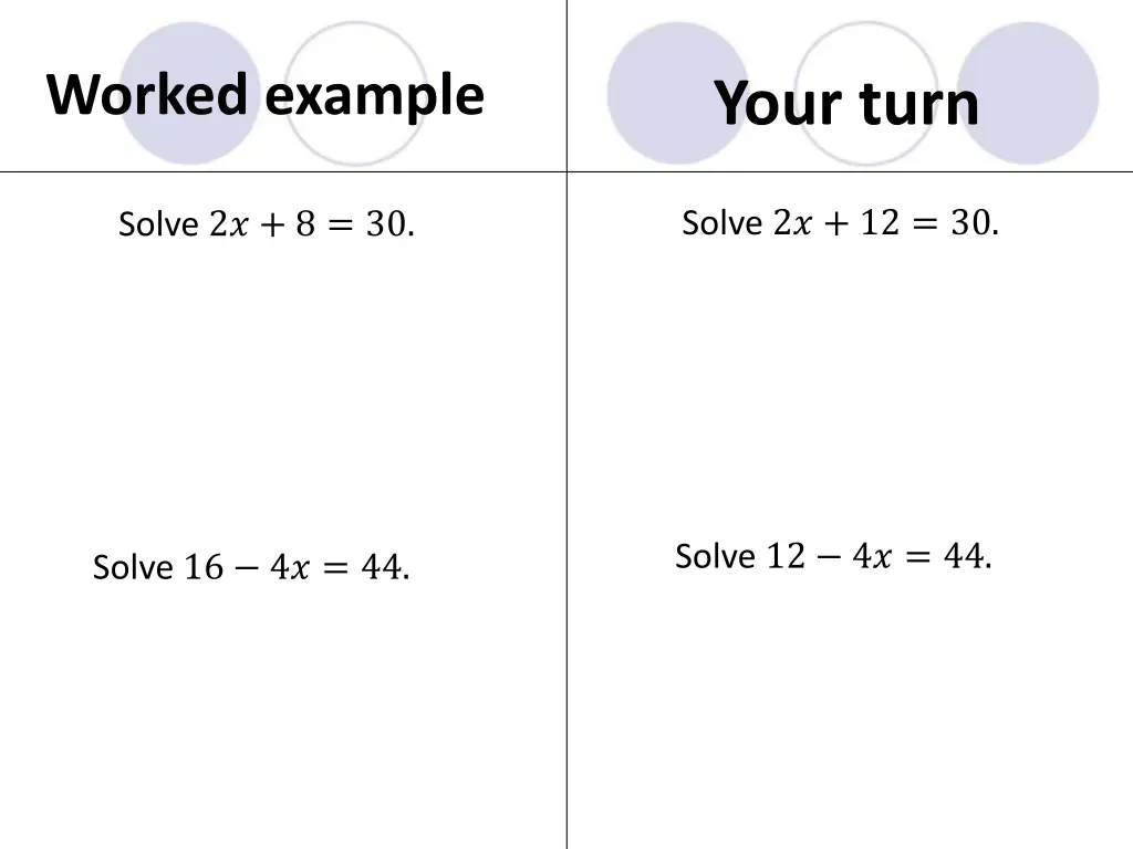 worked example 3