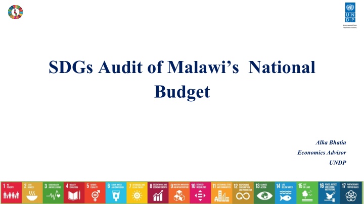 sdgs audit of malawi s national budget