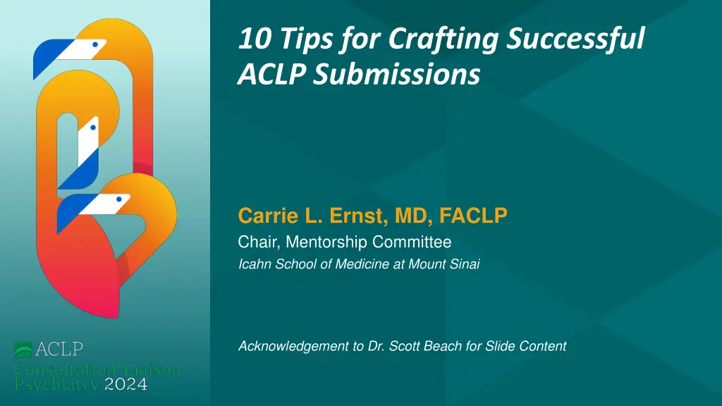 10 tips for crafting successful aclp submissions