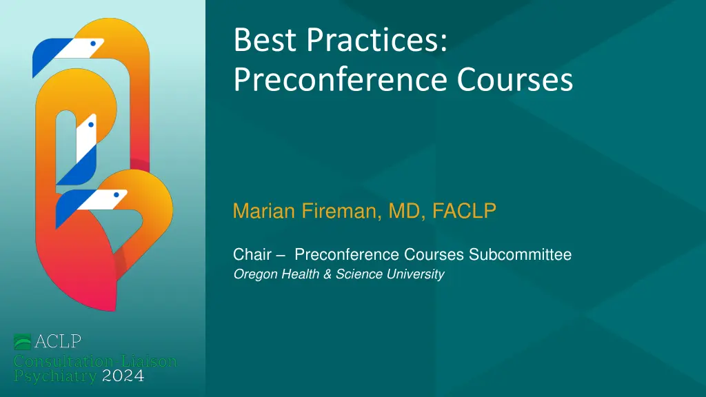 best practices preconference courses