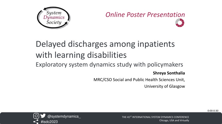 online poster presentation