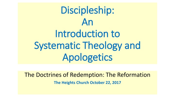 discipleship discipleship an an introduction