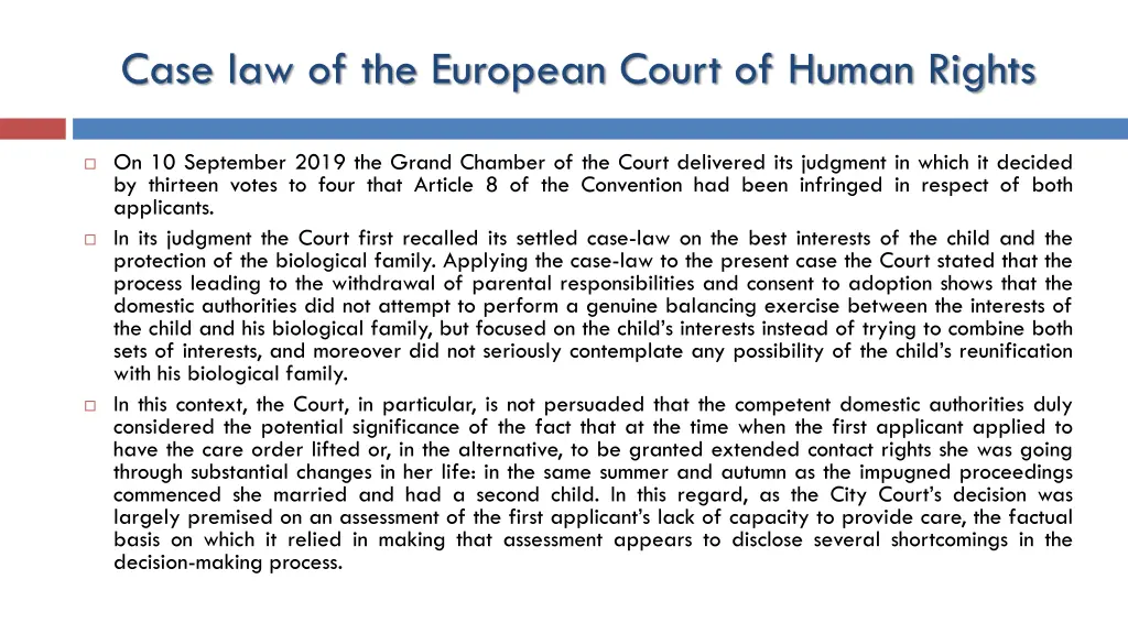 case law of the european court of human rights 14