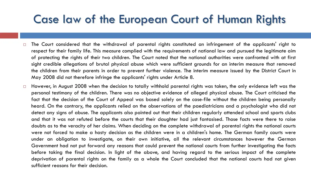 case law of the european court of human rights 19