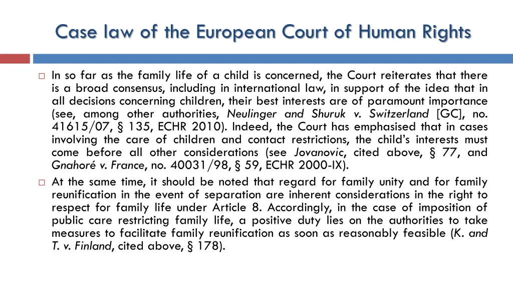 case law of the european court of human rights 3