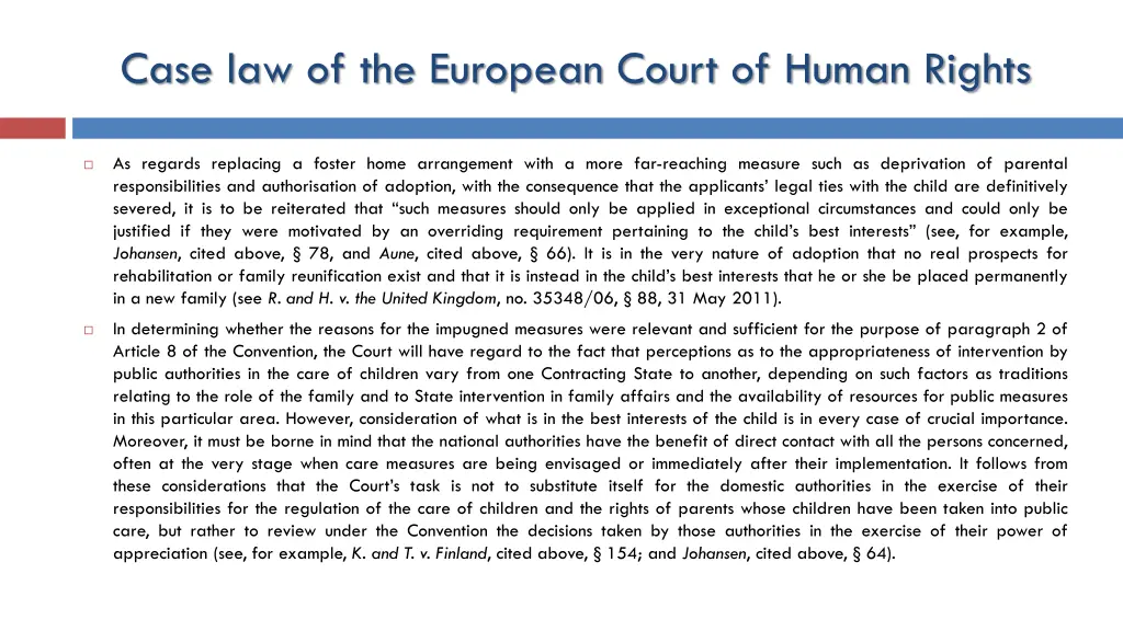 case law of the european court of human rights 6