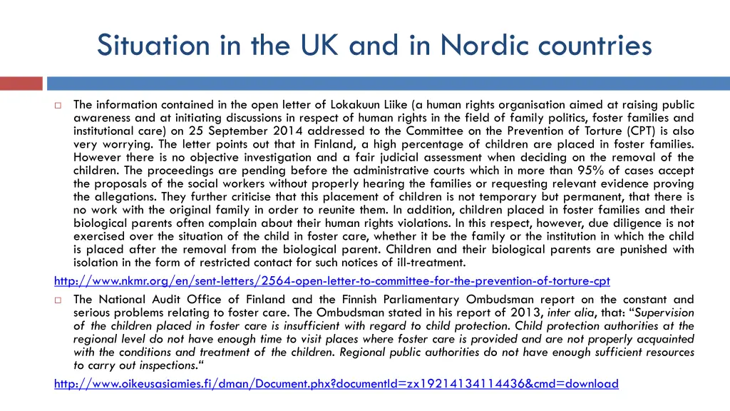 situation in the uk and in nordic countries 3