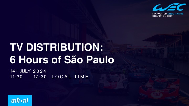 tv distribution 6 hours of s o paulo