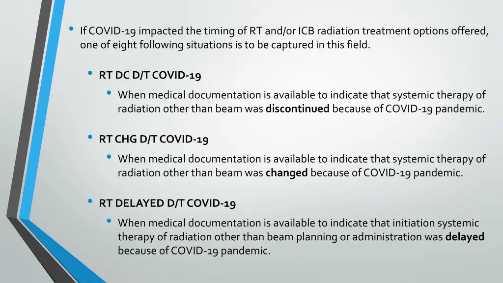 if covid 19 impacted the timing