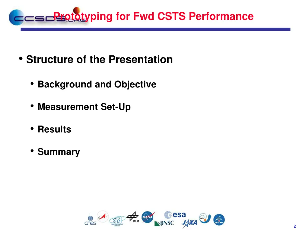 prototyping for fwd csts performance