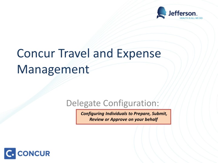 concur travel and expense management