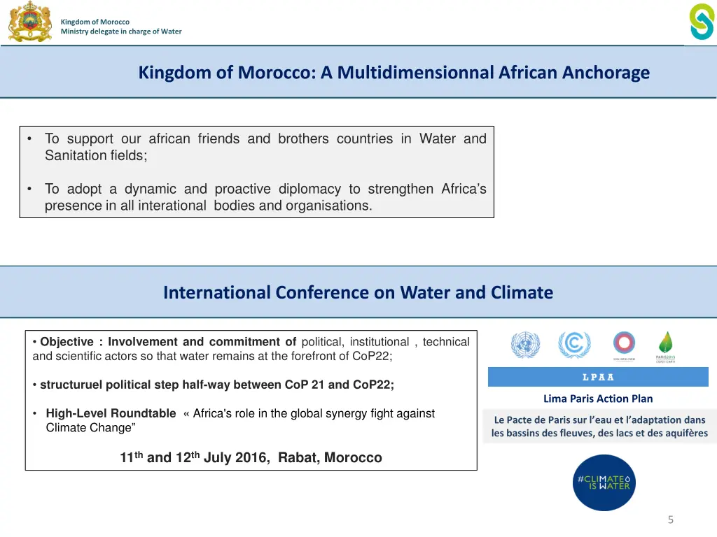 kingdom of morocco ministry delegate in charge 4