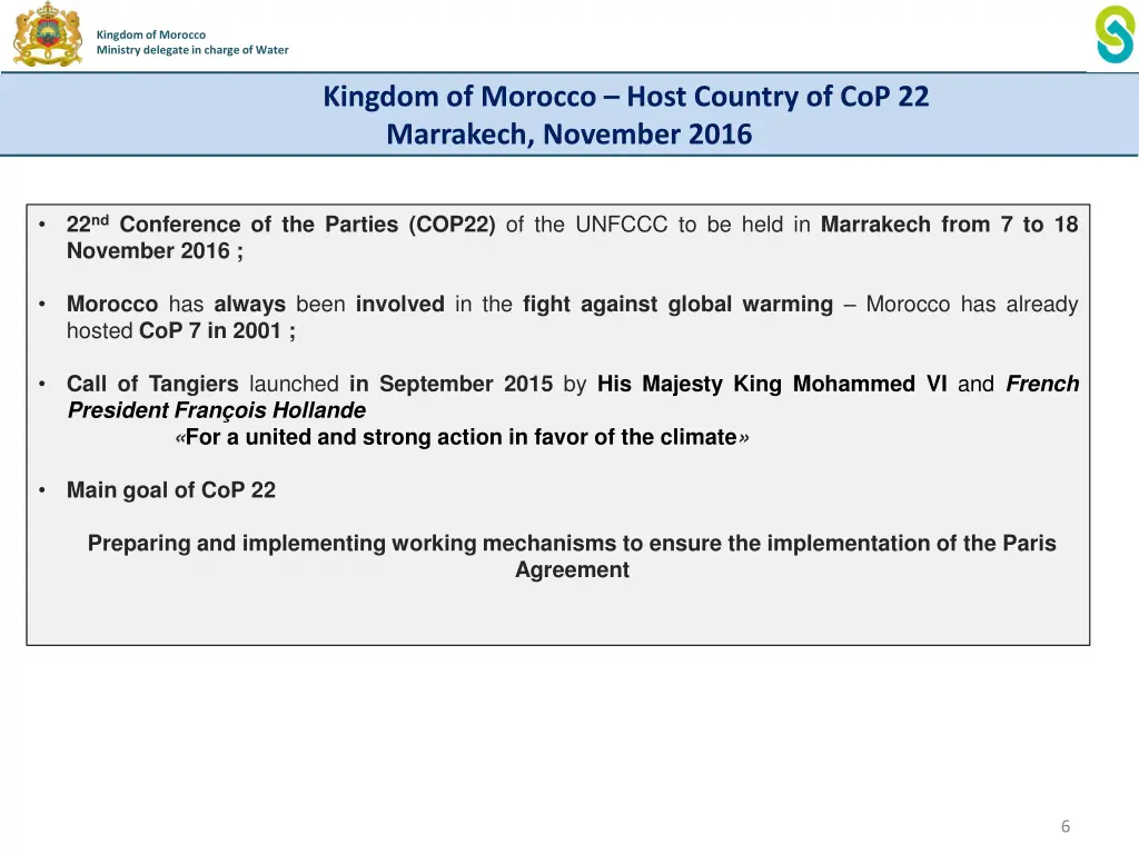 kingdom of morocco ministry delegate in charge 5